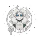 comic strip tattoo design idea