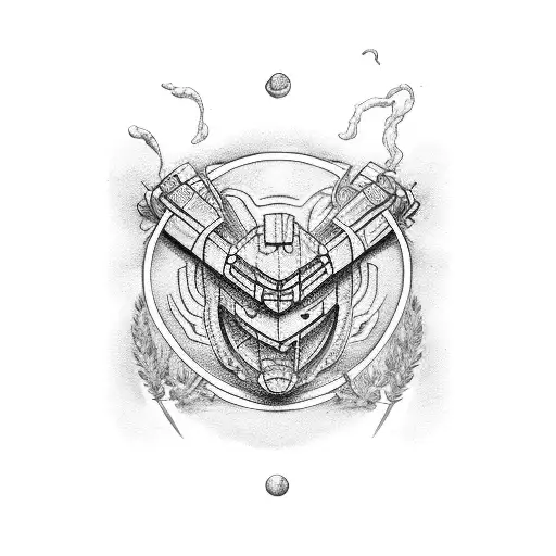 Bottle wine, lavendel, logo IronMan triatlon tattoo design idea