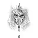 mahadev tattoo design idea