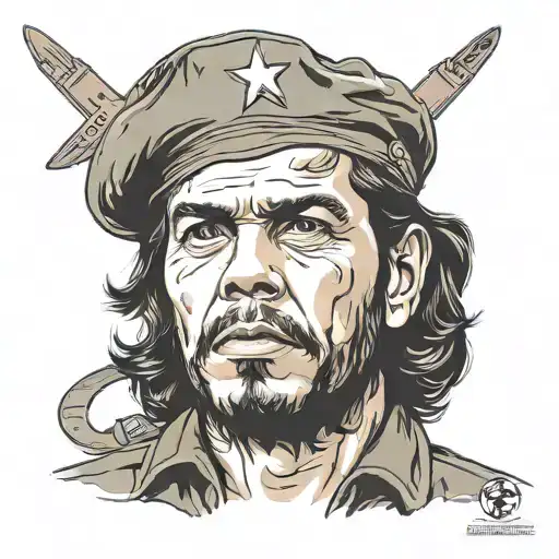 Che Guevara tattoo design idea
