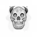 voodoo doll tattoo design idea