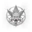 metatron tattoo design idea