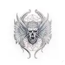 metatron tattoo design idea