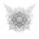 metatron tattoo design idea