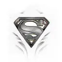 superman tattoo design idea