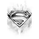 superman tattoo design idea
