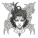 the singer prince tattoo design idea