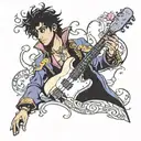 the singer prince tattoo design idea