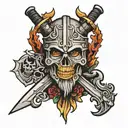 raiders tattoo design idea