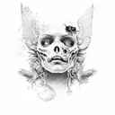 biohazard coverup tattoo design idea