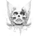 biohazard coverup tattoo design idea