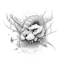 Survival of the fittest tattoo design idea