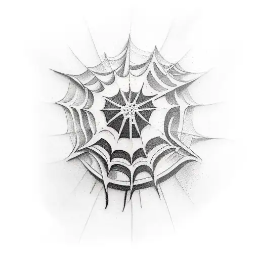 half sleeve tattoo, with a military, americana theme and a spider web elbow tattoo design idea
