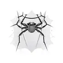 half sleeve tattoo, with a military, americana theme and a spider web elbow tattoo design idea