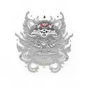 buda tattoo design idea