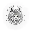 buda tattoo design idea