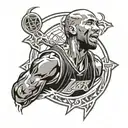 kobe bryant logo tattoo design idea