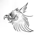 griffin  tattoo design idea