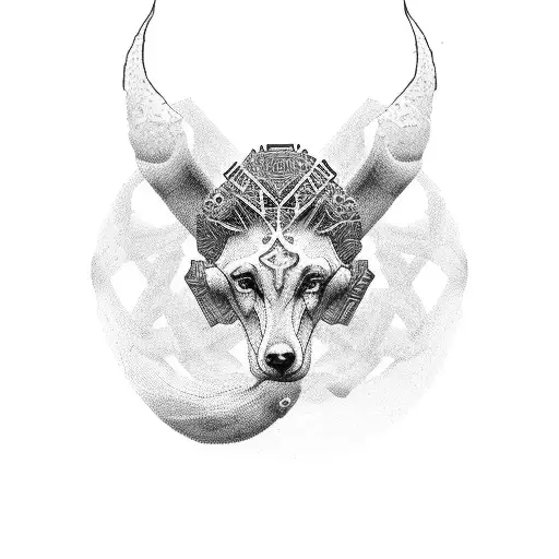 cristo tattoo design idea