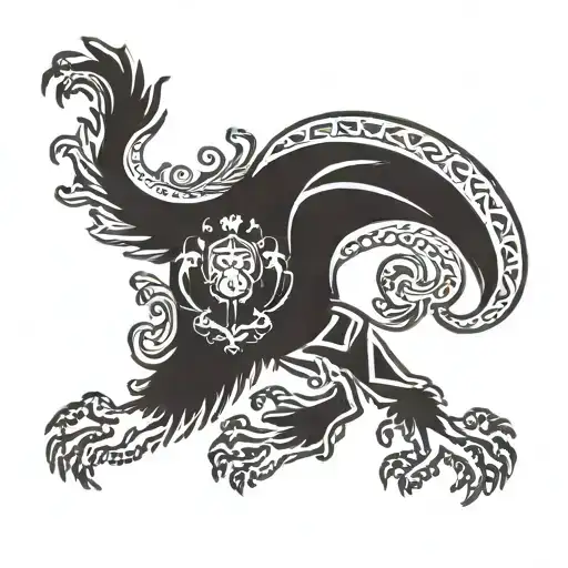 the national symbol for the following countries: England, Ireland, Spain and Czech Republic  tattoo design idea