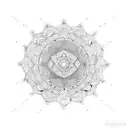 Mandala tattoo design idea