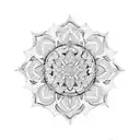 Mandala tattoo design idea
