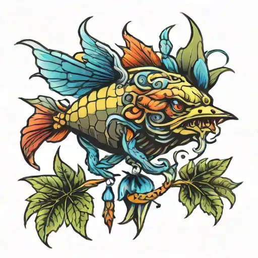 shiny umbrion tattoo design idea