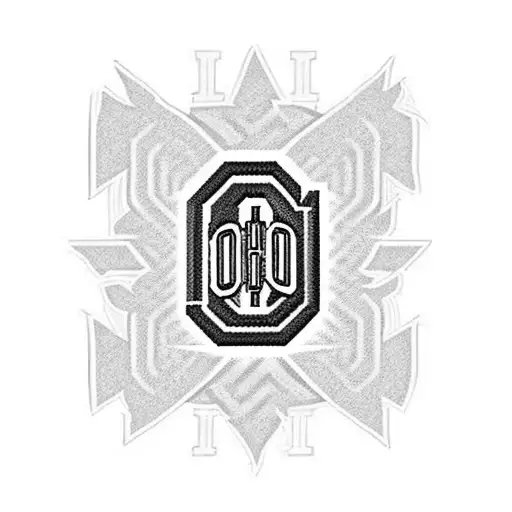 Ohio State Block O tattoo design idea