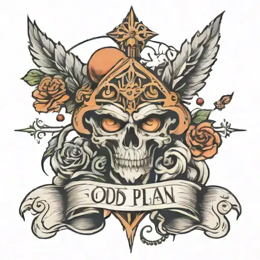 God's Plan tattoo design idea