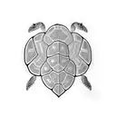 Turtle gbs tattoo design idea