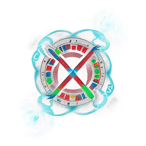 a runic tattoo that says jason in the middle. small tattoo design idea