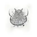 a runic tattoo that says ᛃᚨᛊᛟᚾ tattoo design idea