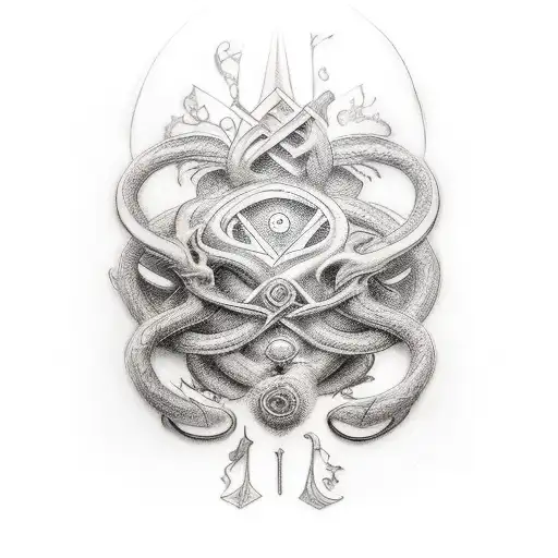 narsil, eru tattoo design idea