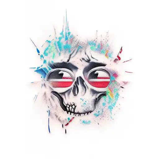 tatouage representant le suicide tattoo design idea