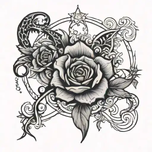 beckham tattoo design idea