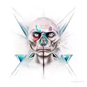 Cara de cuervo  tattoo design idea