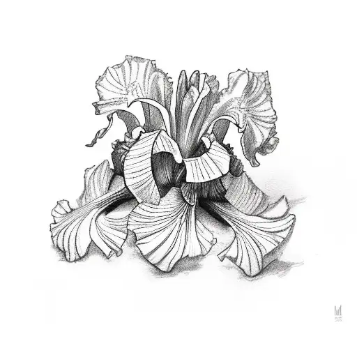 iris,  tattoo design idea
