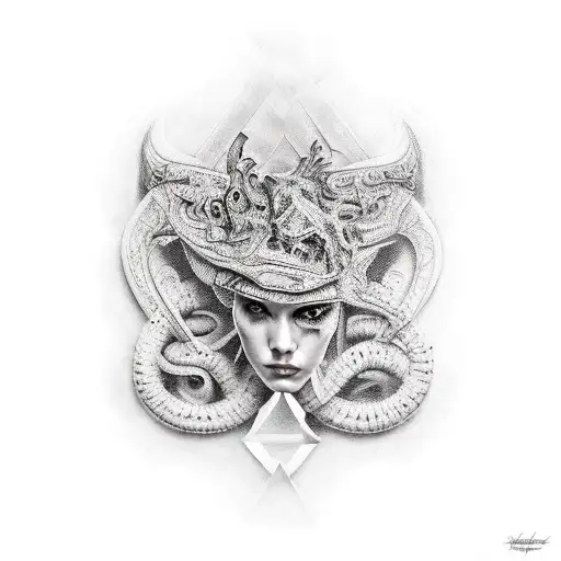 punk tattoo design idea