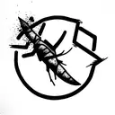 "Endure & Survive" with the FireFly logo from the game The Last Of Us tattoo design idea