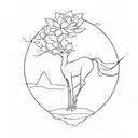 I'm still standing tattoo design idea