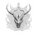 ramos family crest tattoo design idea