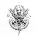 ramos family crest tattoo design idea