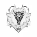 ramos family crest tattoo design idea