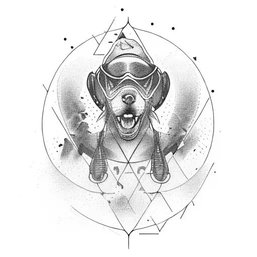 athlete triathlon tattoo design idea