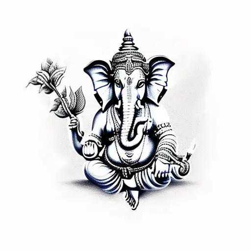 Ganesha tattoo design, irfan ali – Irfan Ali Tattooz
