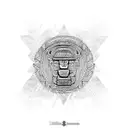 polynesian style half sleeve with inspiration from aztec and spanish culture tattoo design idea