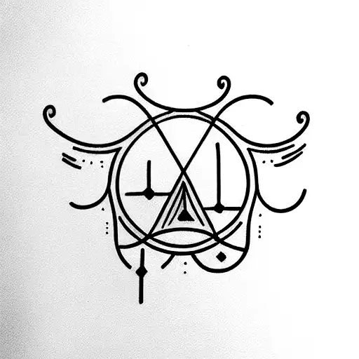 Yahweh tattoo design idea