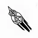 Acceleration tattoo design idea