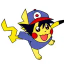 ash ketchum with pikachu tattoo design idea