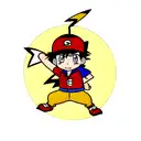ash ketchum with pikachu tattoo design idea